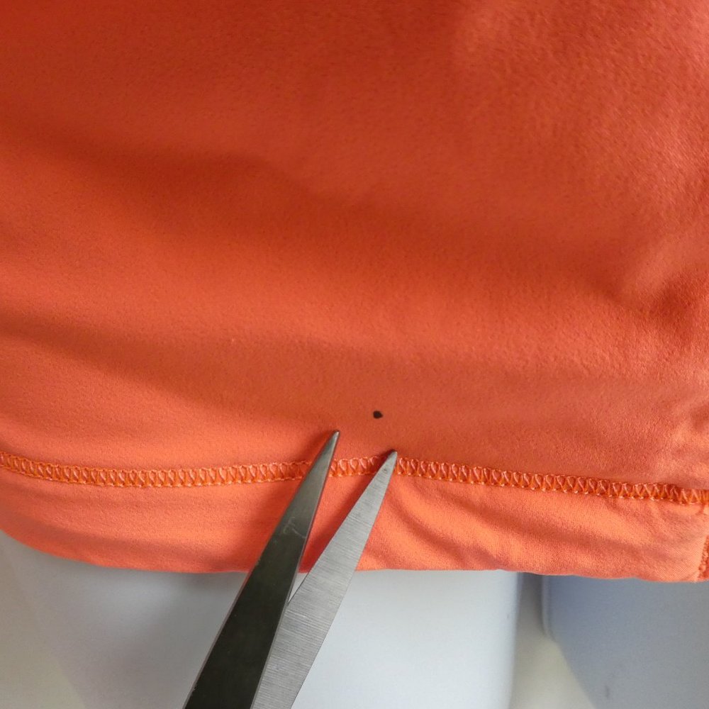 Lululemon Gather Me Slightly Jacket Neon Orange Zip Packable Hood Drawcord 2 - Picture 6 of 8